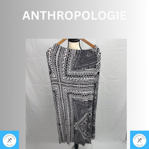 Aztec tribal print Skirt M BOHO CHIC Anthorpologie x Maeve SUMMER STYLE - Picture 3 of 8